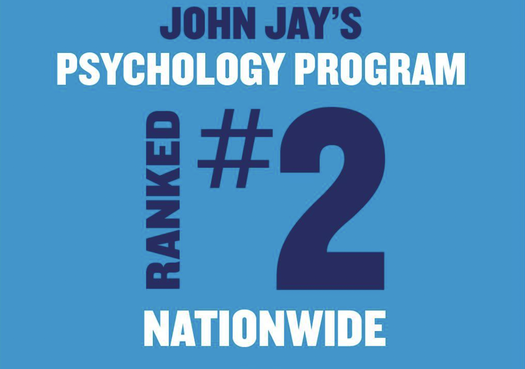 John Jay ranked second in psychology nationwide