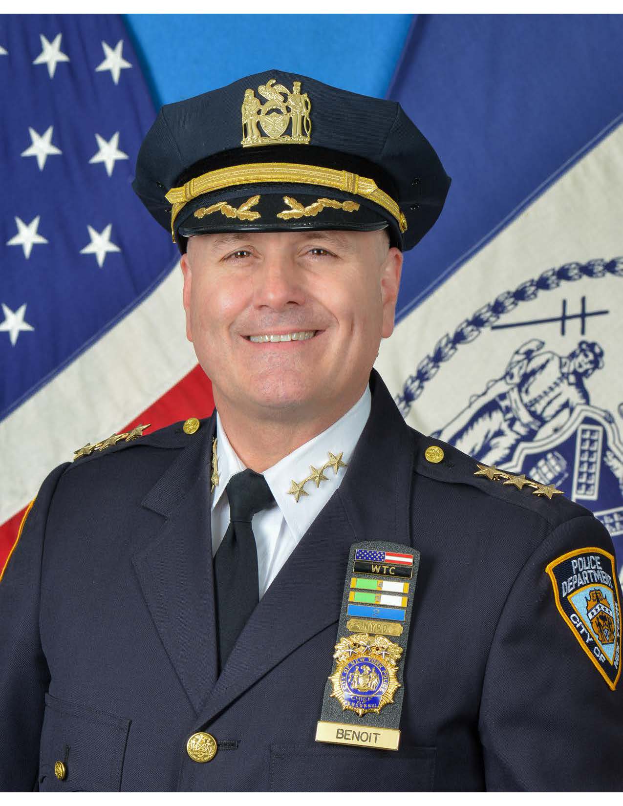 Adjunct Professor John Benoit, NYPD Chief of Personnel 