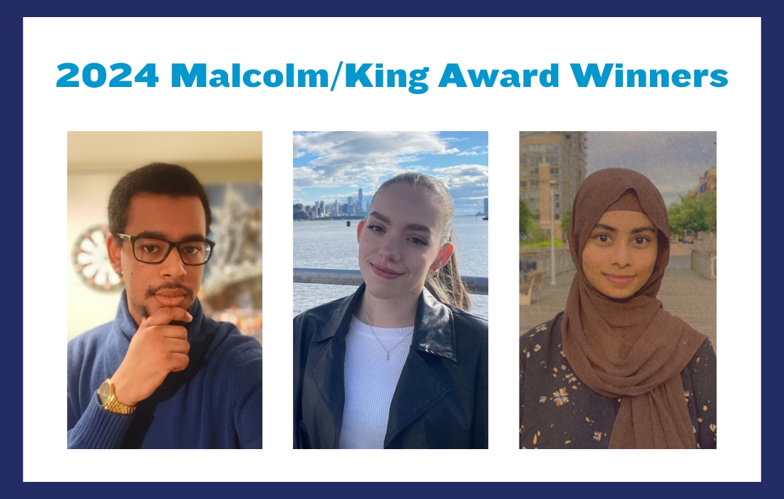 2024 Malcolm/King Award Winners