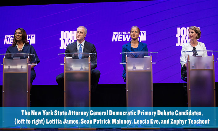 NY State Attorney General Democratic Primary Debate at John Jay College