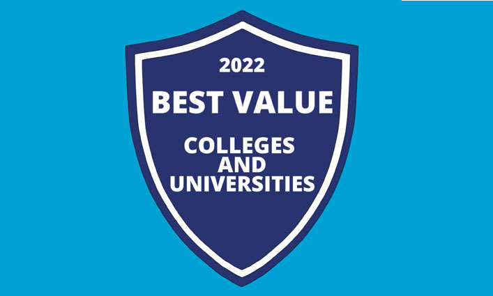2022 Best Value Colleges and Universities logo