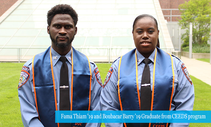 Fama Thiam ’19 and Boubacar Barry ’19 Graduate from CEEDS program
