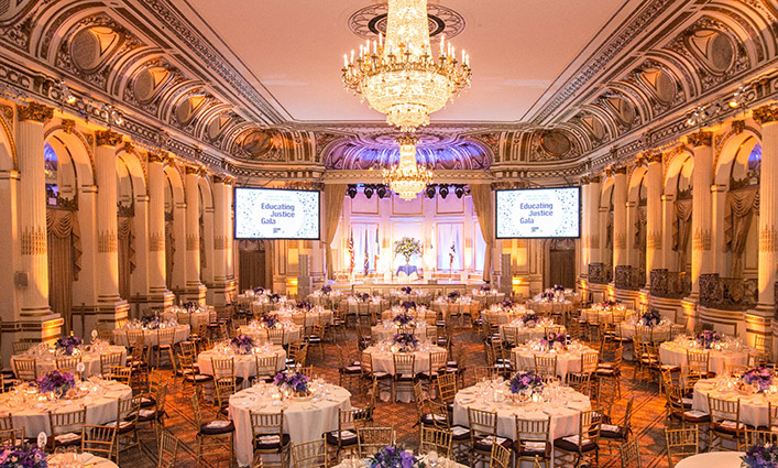 Educating for Justice Gala - John Jay College at the Plaza Hotel