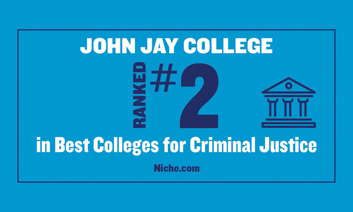 John Jay Ranked #2 for Criminal Justice