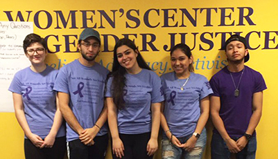 For Purple Day, John Jay Students Speak Out Against Domestic Violence