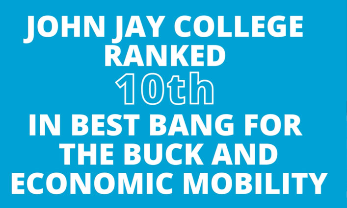 John Jay Ranked 10th in Best Bang for the Buck