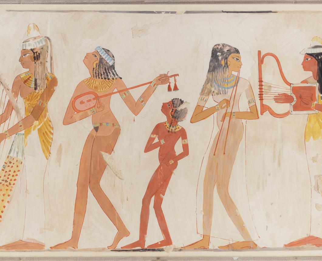 Egyptian musicians in ancient times