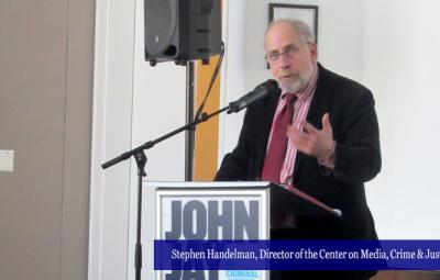 Stephen Handelman, Director of the Center on Media, Crime & Justice