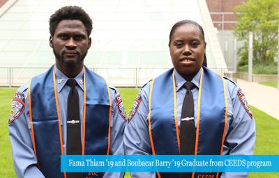 Fama Thiam ’19 and Boubacar Barry ’19 Graduate from CEEDS program