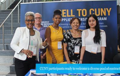 CUNY Participants ready to welcome a diverse pool of contractors