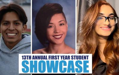 First Year Showcase Students