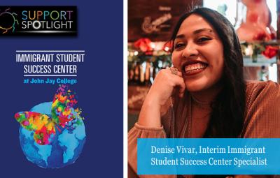 Denise Vivar, Interim Immigrant Student Success Center Specialist 