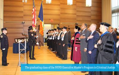 Celebrating Our Second NYPD Executive Master’s Program in Criminal Justice Graduation